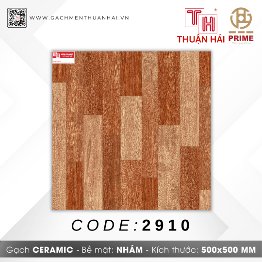 GẠCH GIẢ GỖ 50x50 PRIME 2910