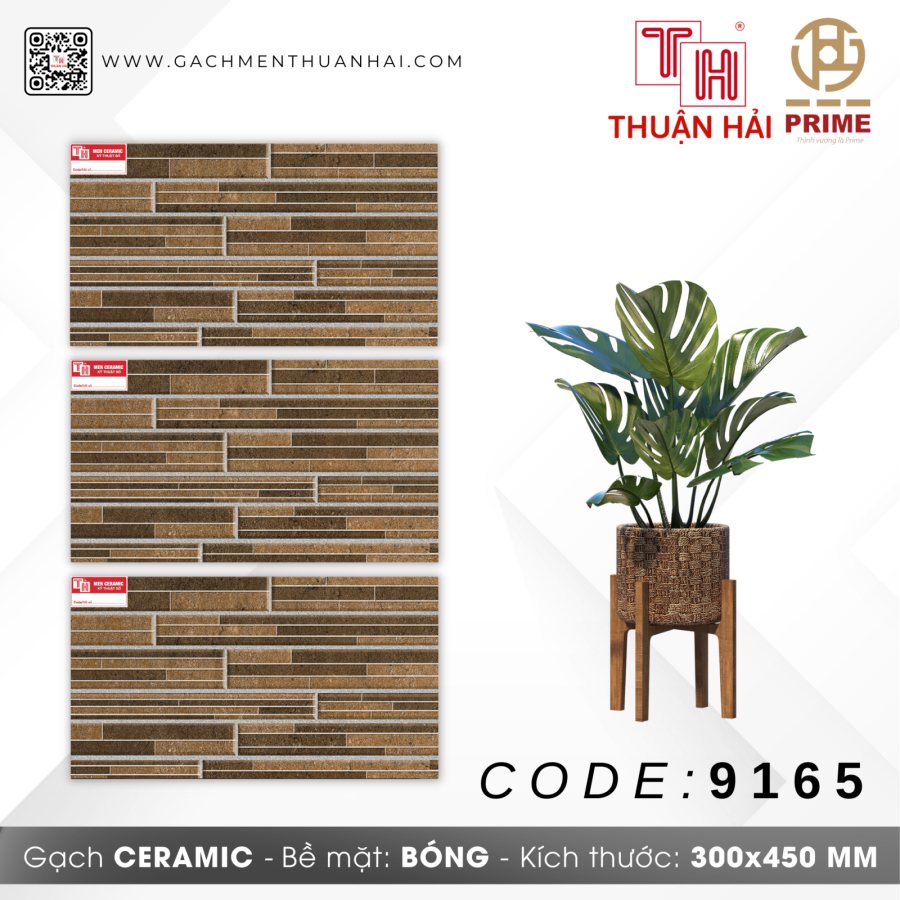 GẠCH TRANG TRÍ 30x45 PRIME 9165