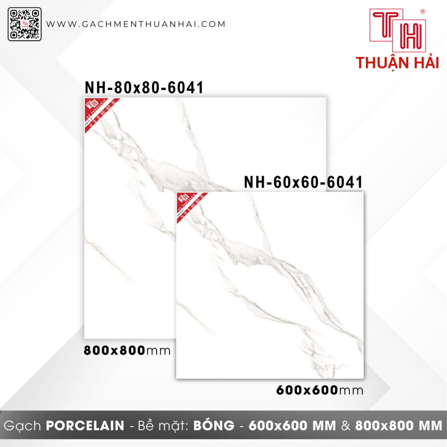 GẠCH LÁT NỀN 80x80 NICE HAPPY 6041