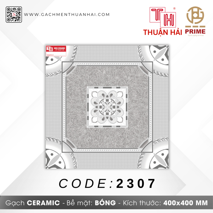 GẠCH LÁT NỀN 40x40 PRIME 2307