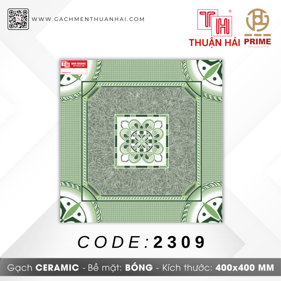 GẠCH LÁT NỀN 40x40 PRIME 2309
