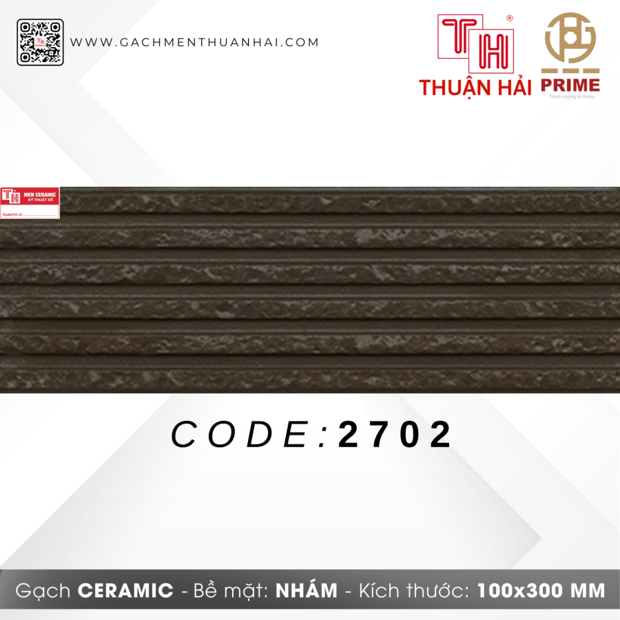 GẠCH TRANG TRÍ 10x30 PRIME 2702