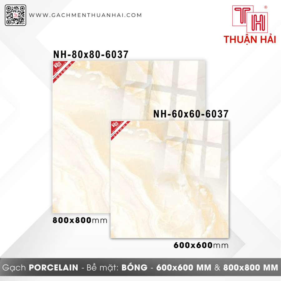 GẠCH LÁT NỀN 60x60 NICE HAPPY 6037