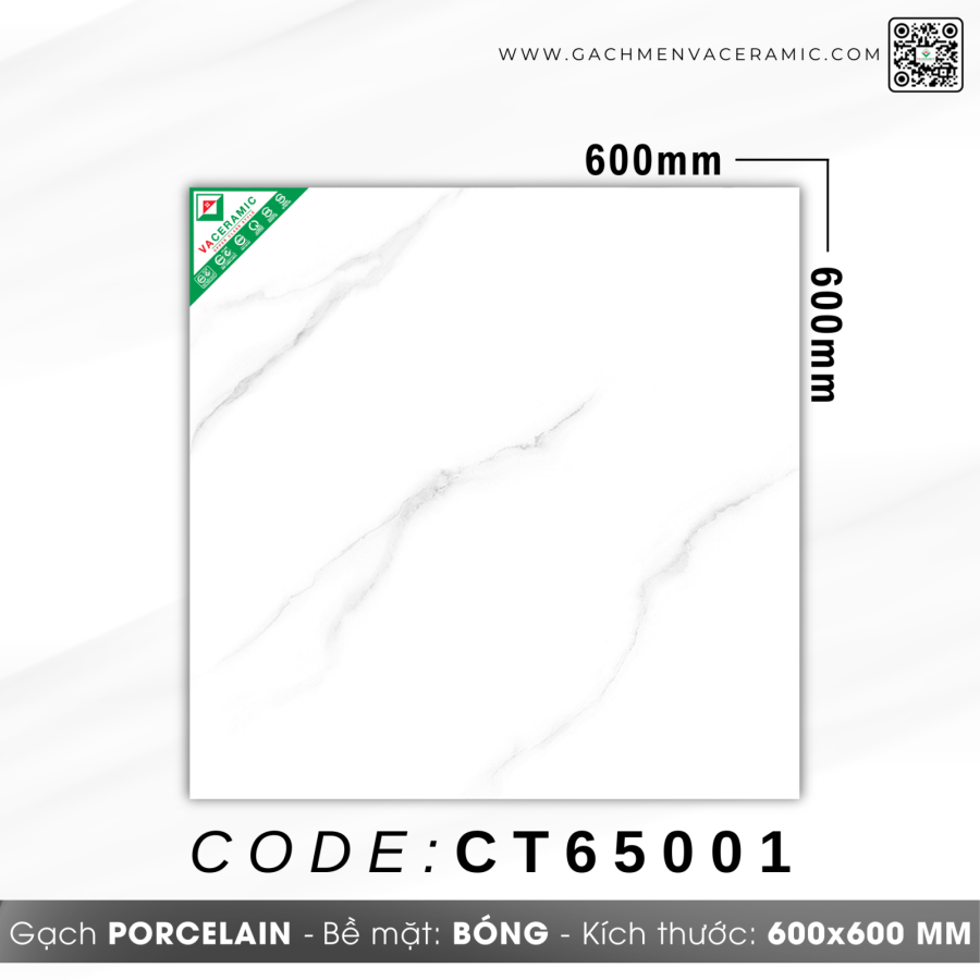 GẠCH LÁT NỀN 60x60 CATALAN CT65001