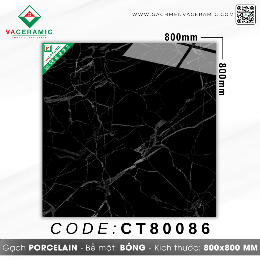 GẠCH LÁT NỀN 80x80 CATALAN CT80086