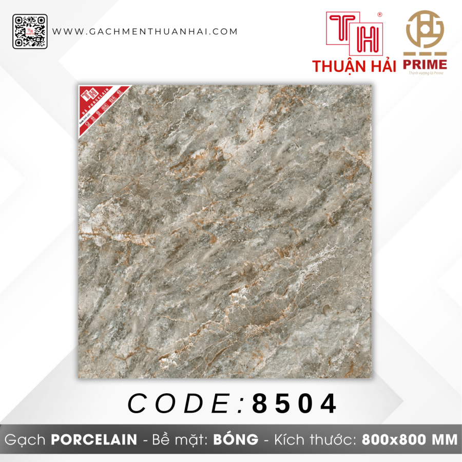 GẠCH LÁT NỀN 80x80 PRIME 8504