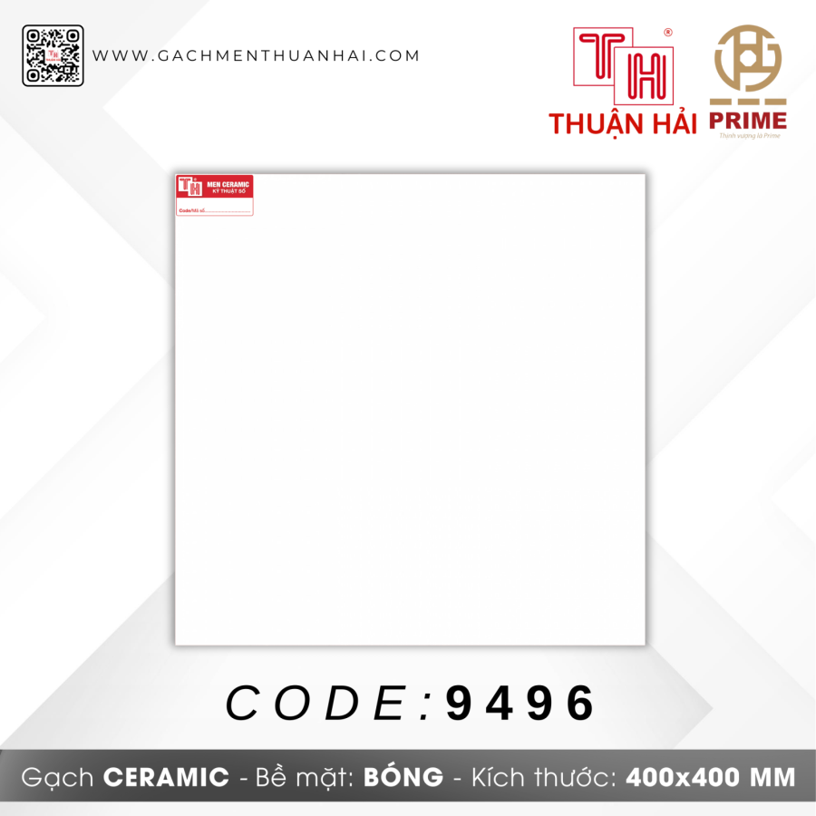GẠCH LÁT NỀN 40x40 PRIME 9496