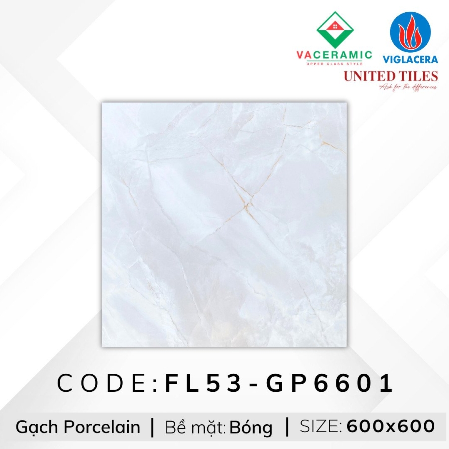 GẠCH LÁT NỀN 60x60 VIGLACERA FL53-GP6601