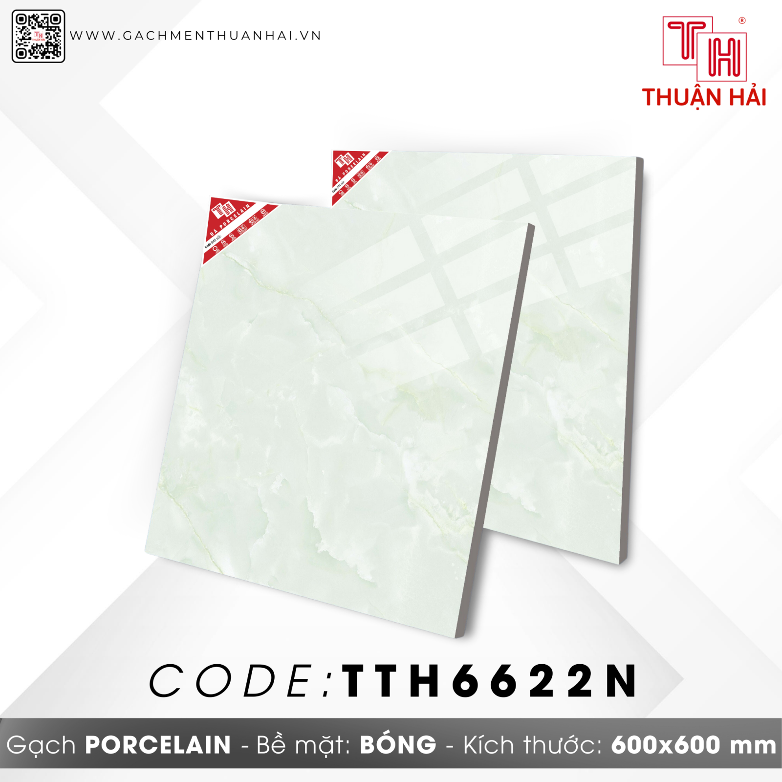 GẠCH LÁT NỀN 60x60 HÀ THANH 6622N
