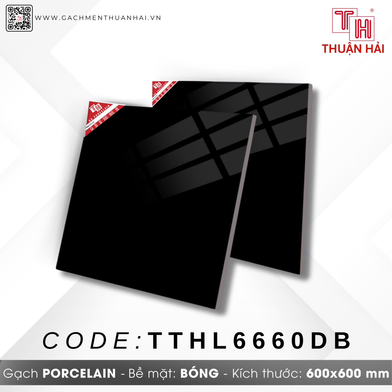GẠCH LÁT NỀN 60x60 HÀ THANH L6660DB
