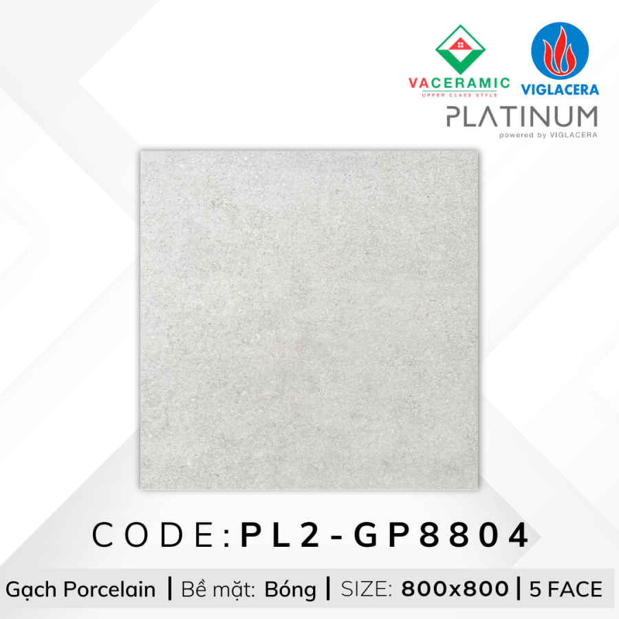 GẠCH LÁT NỀN 80x80 VIGLACERA PL2-GP8804