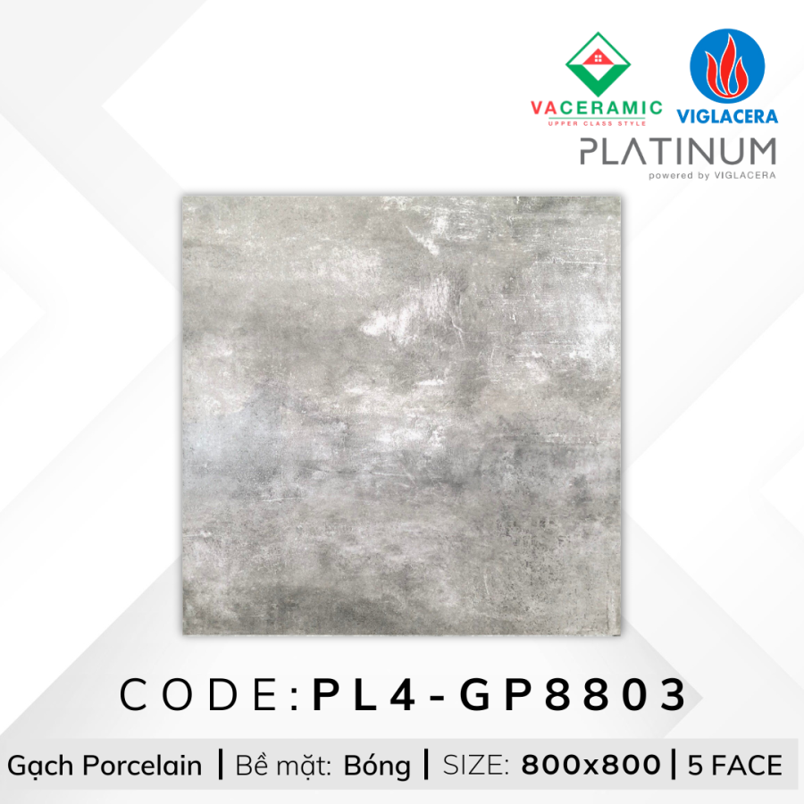 GẠCH LÁT NỀN 80x80 VIGLACERA PL4-GP8803
