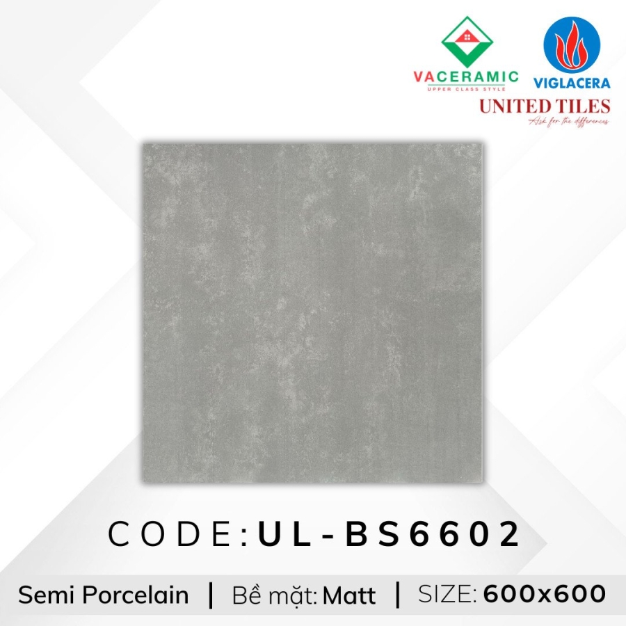 GẠCH LÁT NỀN 60x60 VIGLACERA UL-BS6602