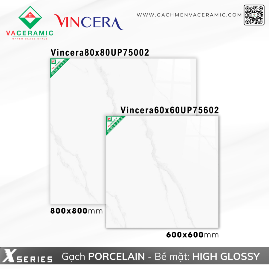 GẠCH LÁT NỀN 80x80 VINCERA 75002