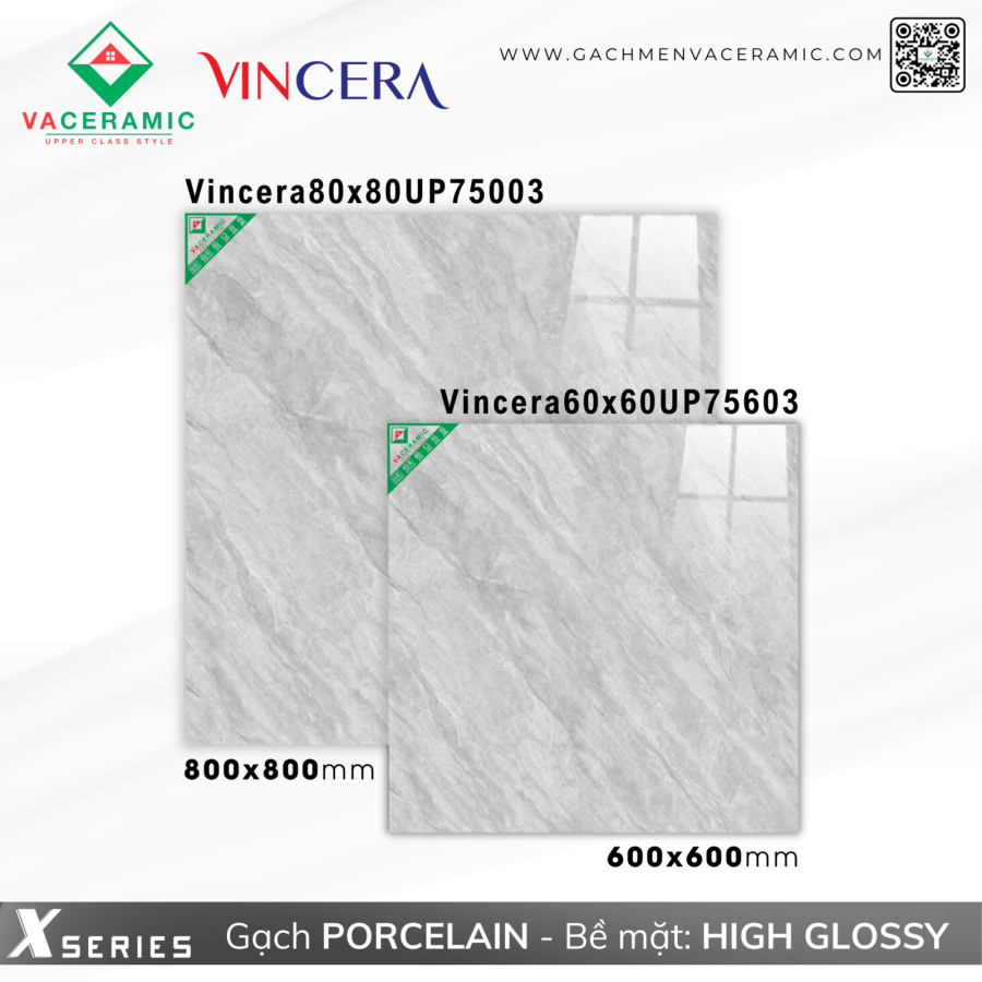 GẠCH LÁT NỀN 80x80 VINCERA 75003