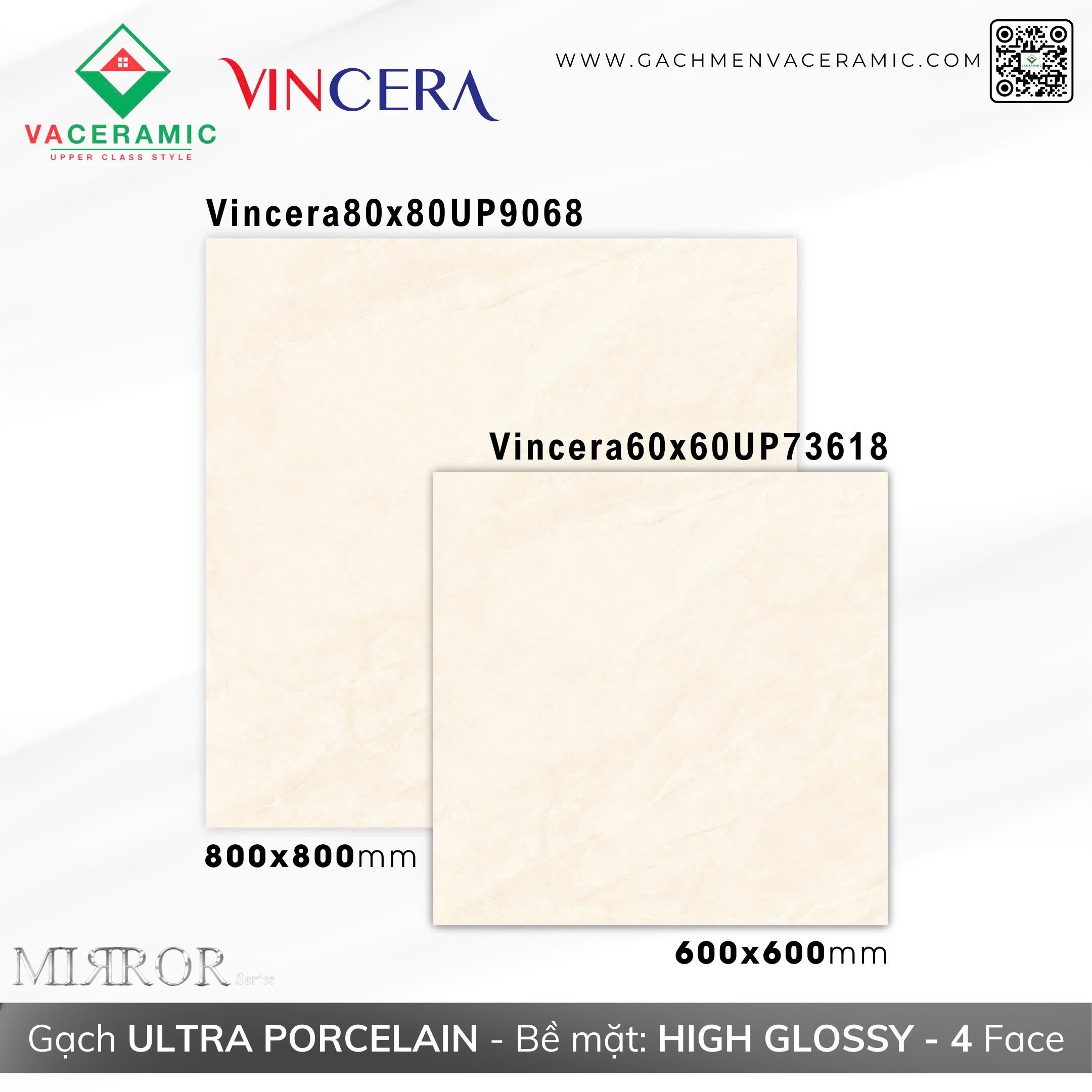 Gạch Lát Nền Vincera 80x80 0UP9068