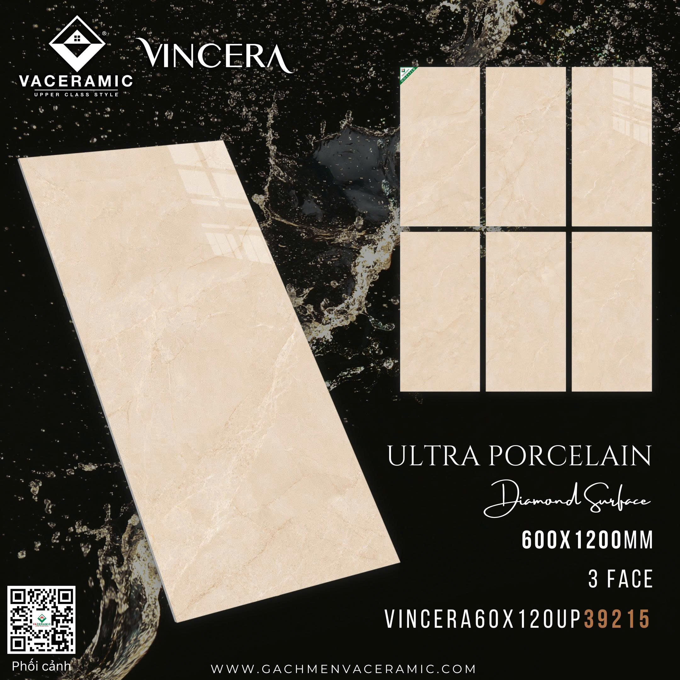 Gạch Lát Nền Vincera 60x120 39215