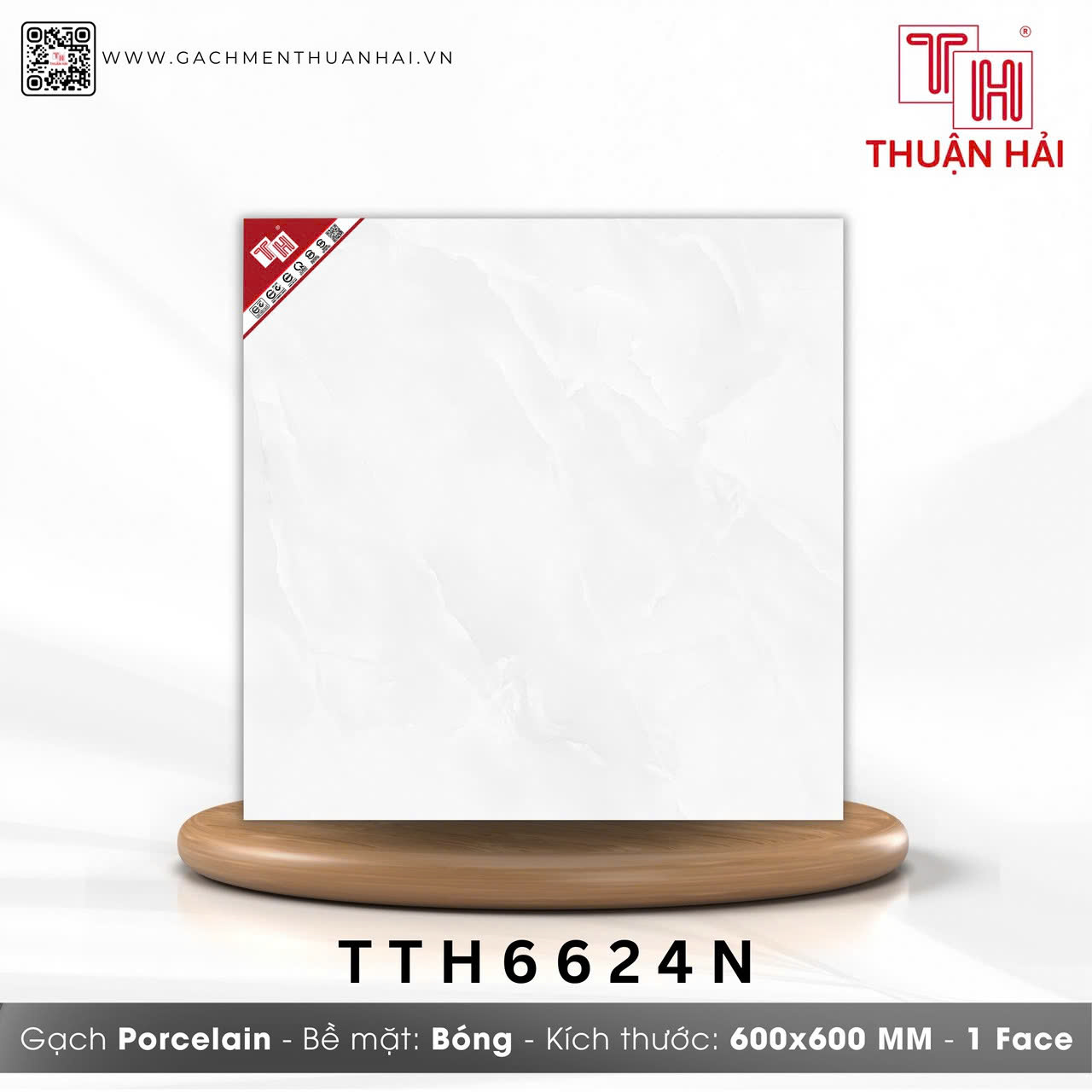 GẠCH LÁT NỀN 60x60 HÀ THANH 6624N