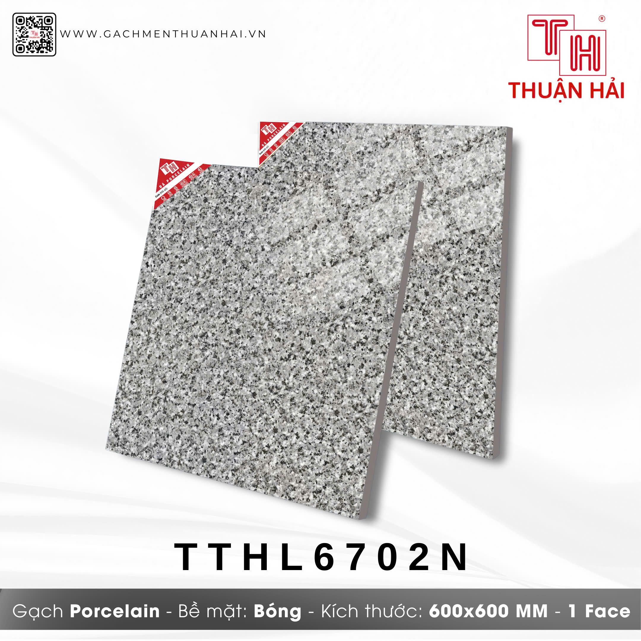 GẠCH LÁT NỀN 60x60 HÀ THANH 6702N