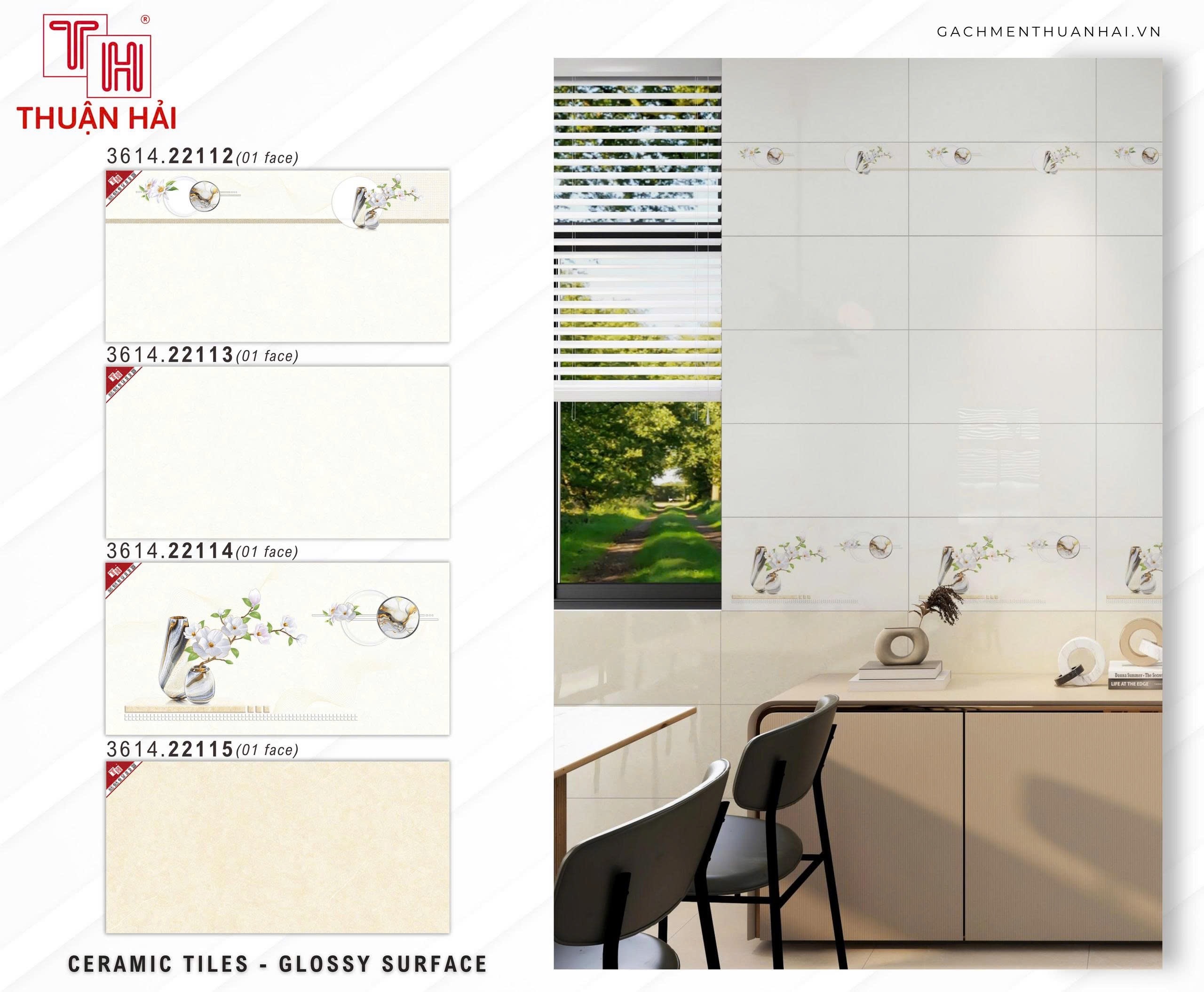 GẠCH ỐP TƯỜNG 30x60 PRIME 22112 - 22113 - 22114 - 22115