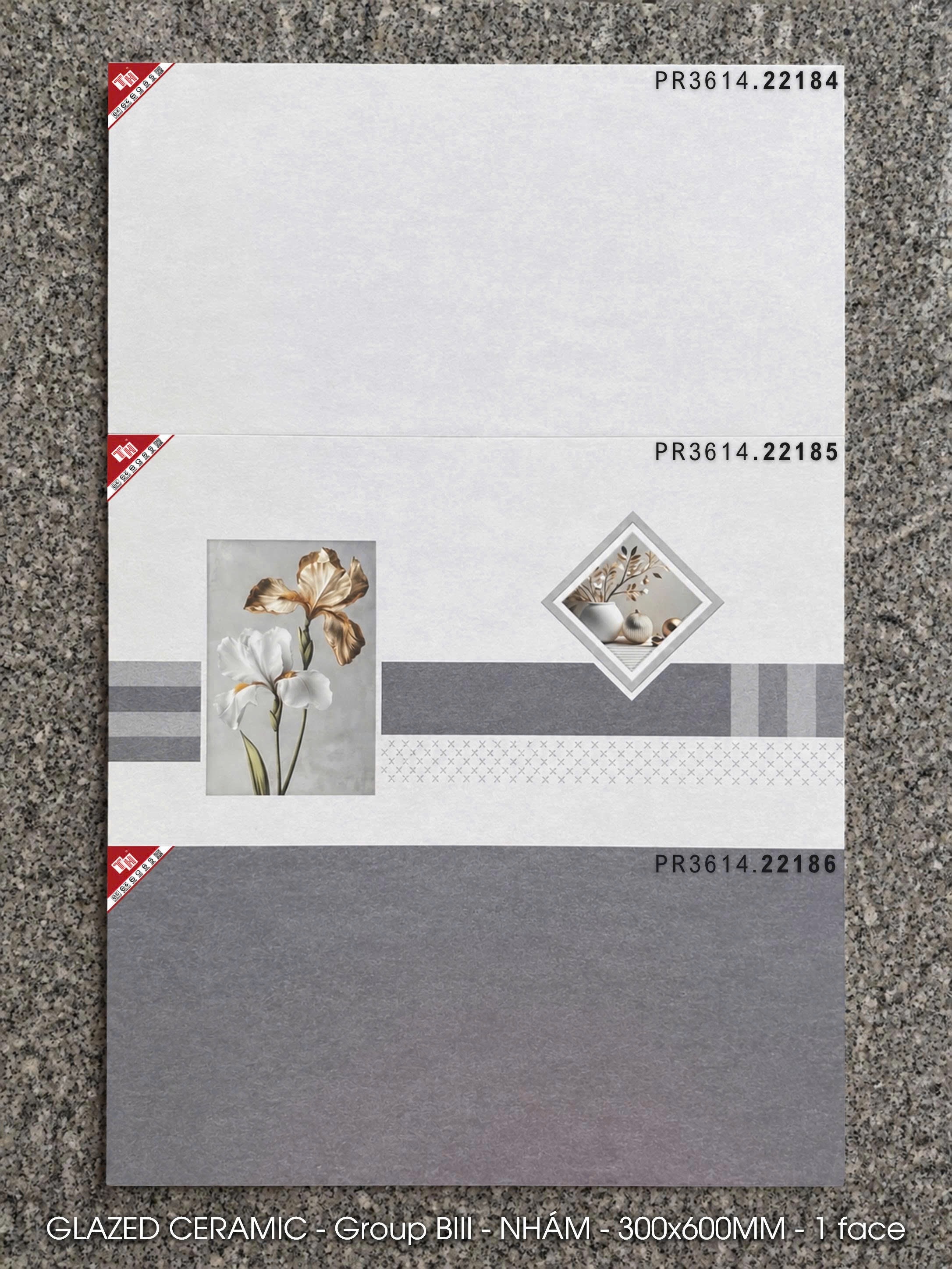 GẠCH ỐP TƯỜNG 30x60 PRIME 22184 - 22185 - 22186