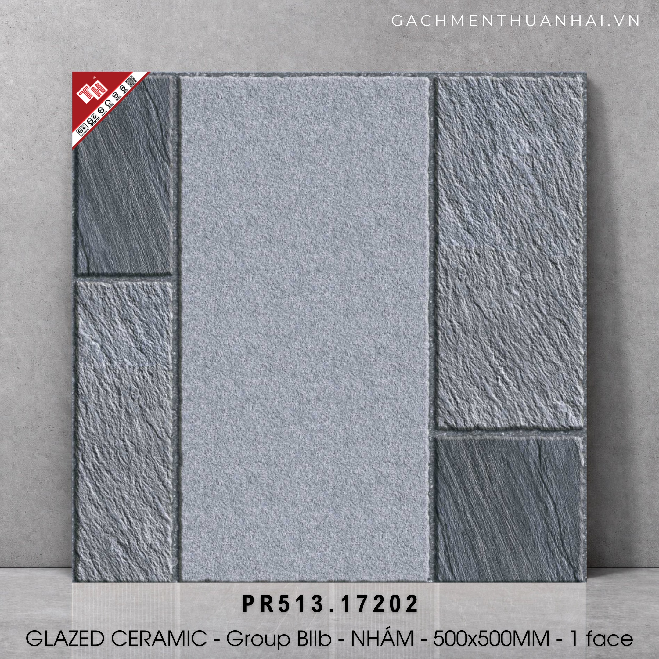 GẠCH SÂN VƯỜN 50x50 PRIME 17202