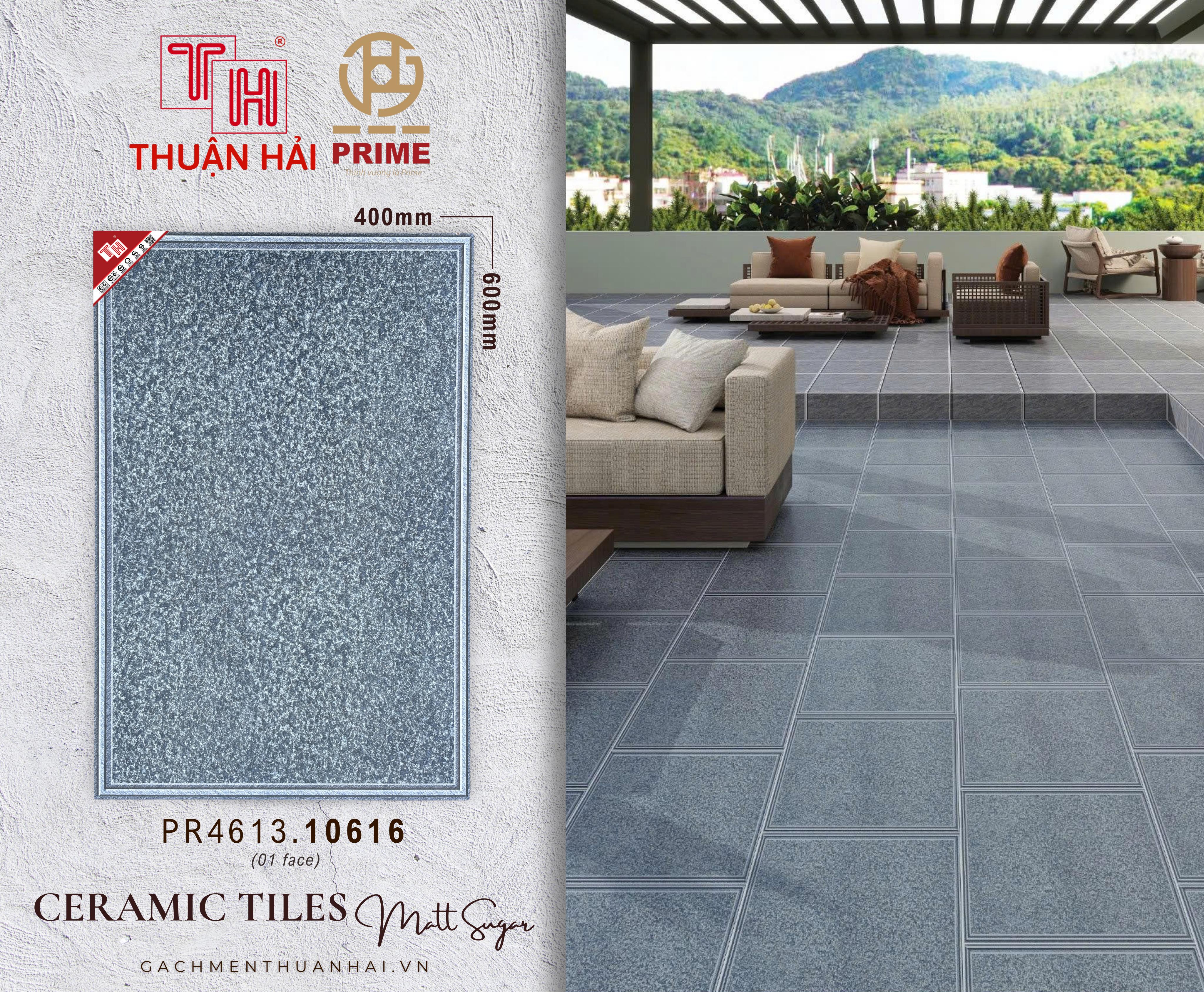 GẠCH SÂN VƯỜN 40x60 PRIME 10616